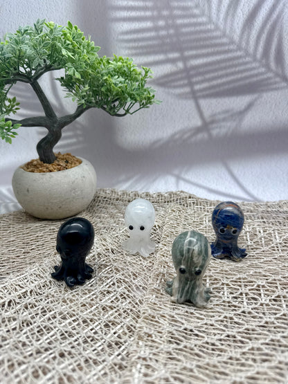 Oktopus Figuren 1-4