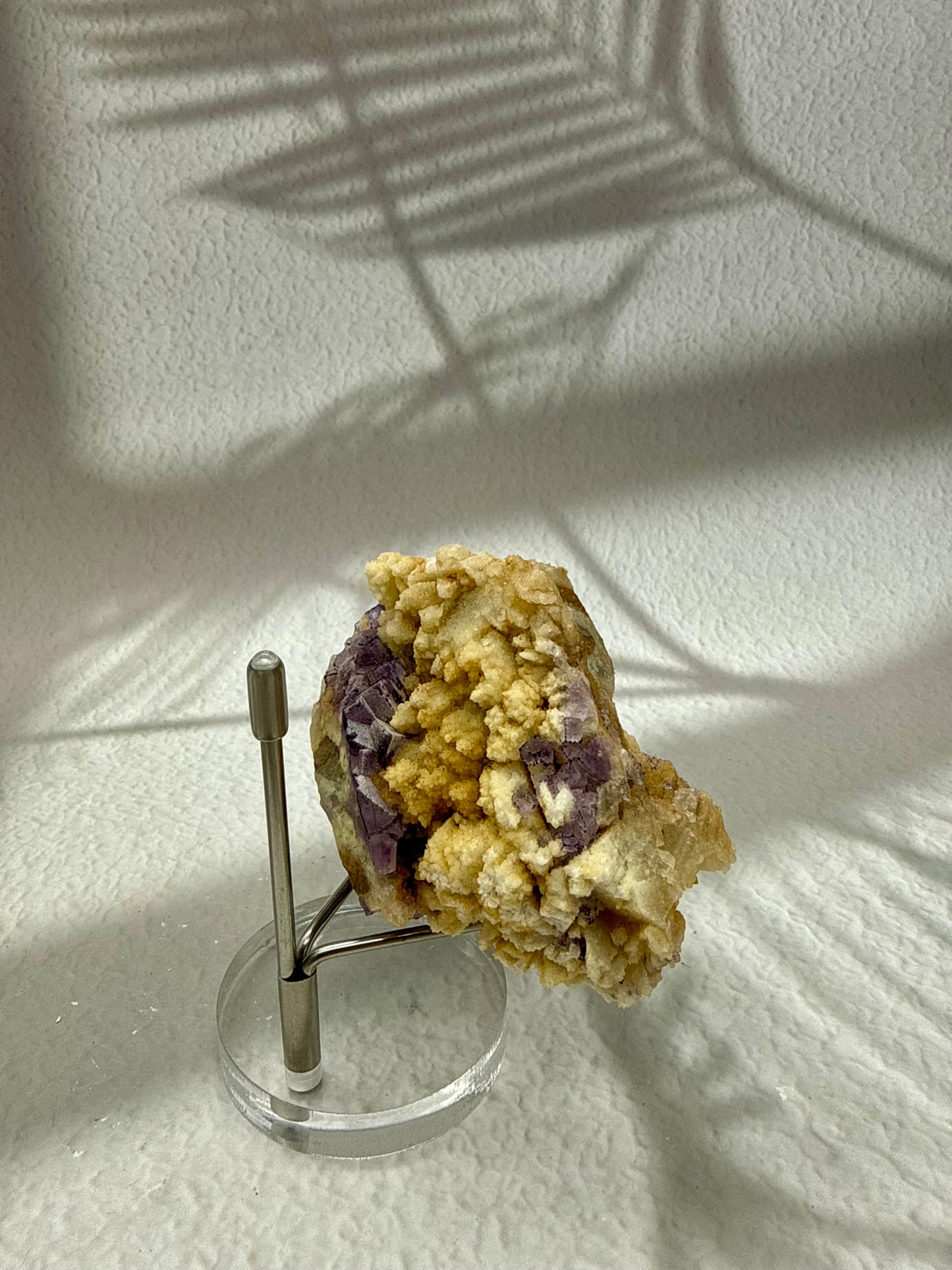 Amethyst/ Calcit Rohstück