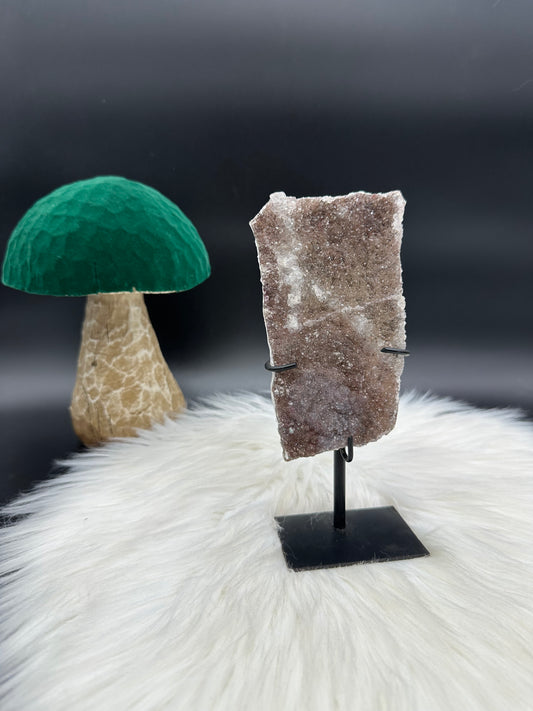 Zeolith Amethyst auf Ständer I