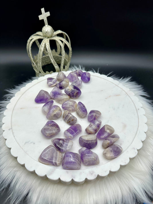 Amethyst Trommelstein
