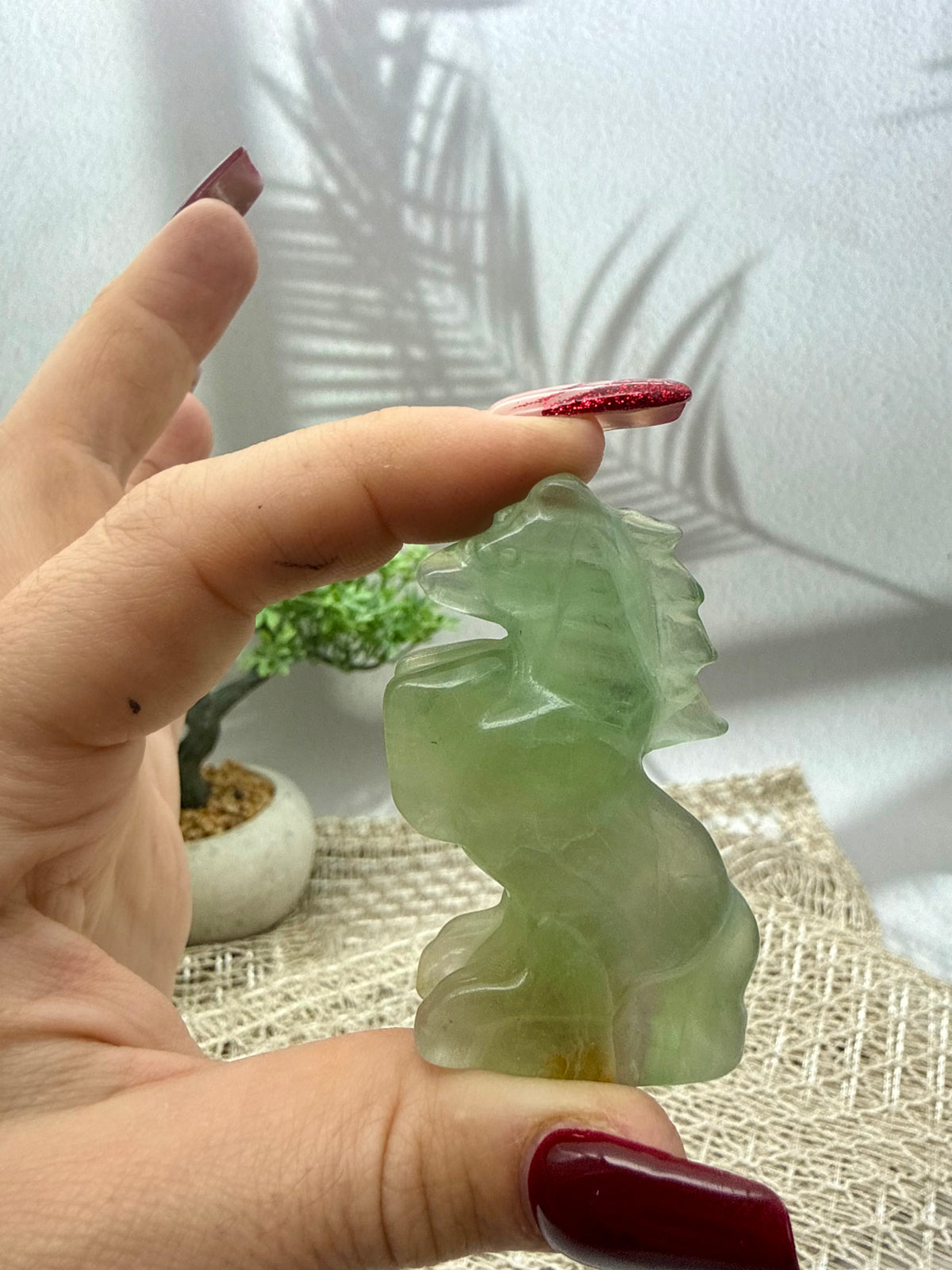 Fluorit Einhorn