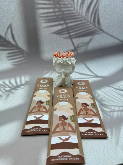 YOGA Räucherstäbchen - Aqua Zen (Frisch)
