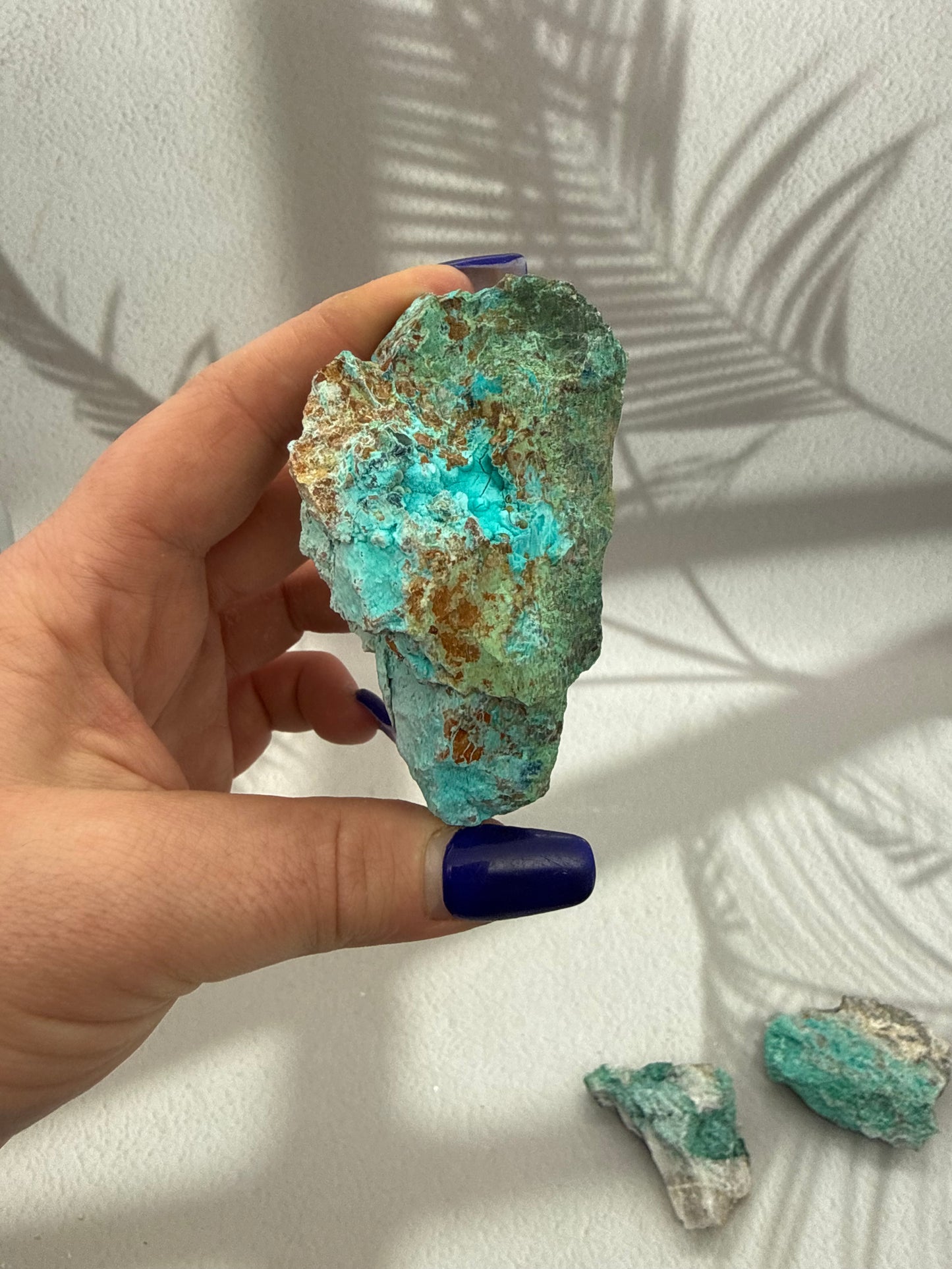 Chrysokoll Rohstücke Rarität