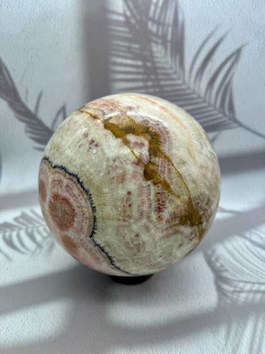 Onyx-Calcit Kugel - 14kg B-Ware