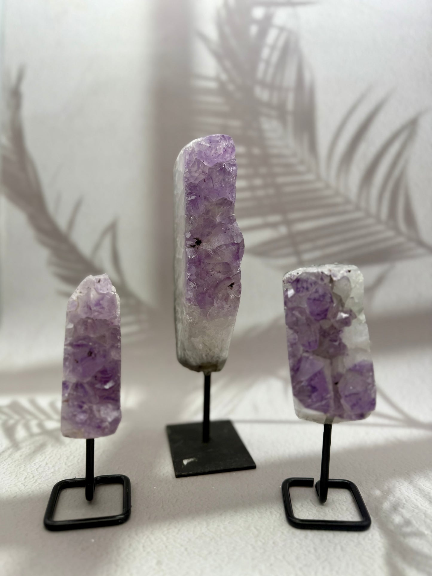 Amethyst auf Ständer Set