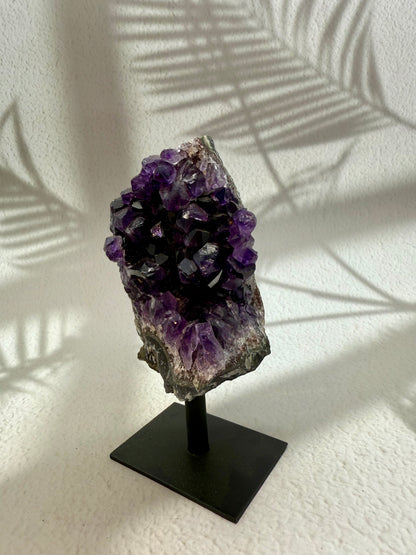 Amethyst Druse auf Ständer - III