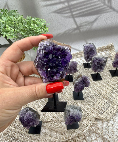 Amethyst mini auf Ständer - Mystery