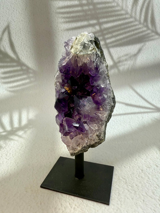 Amethyst Druse auf Ständer - II