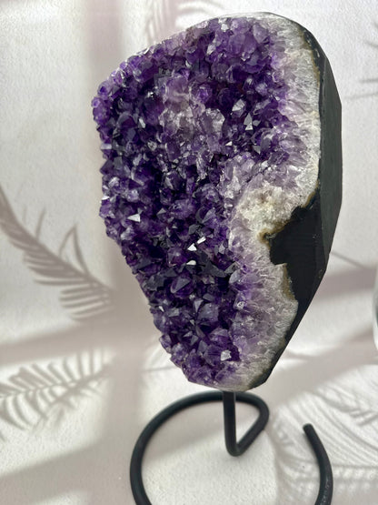 Sibirischer Amethyst auf Ständer - 11kg