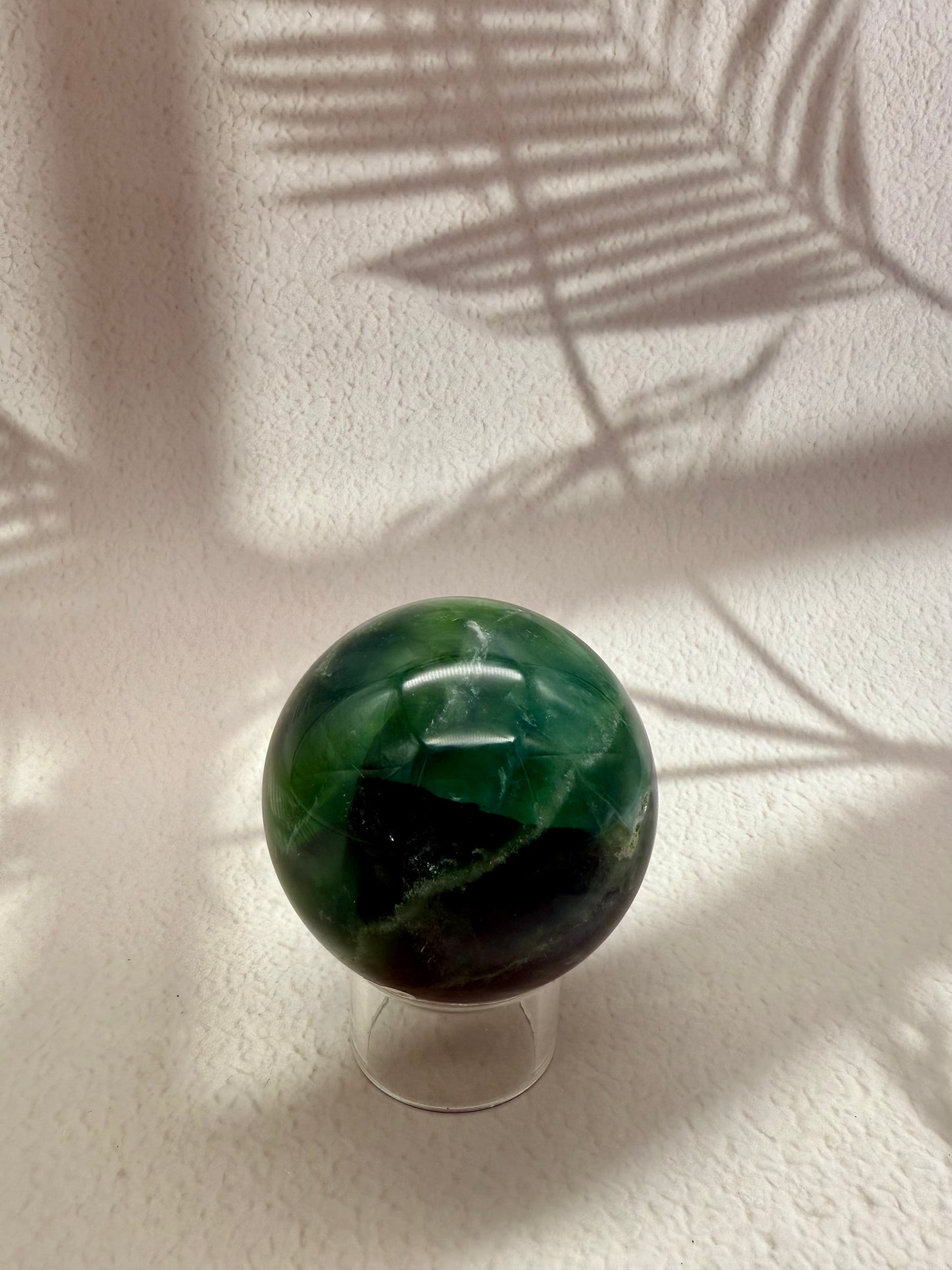 Regenbogen Fluorit Kugel