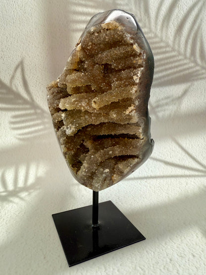 Glitzer Achat auf Ständer