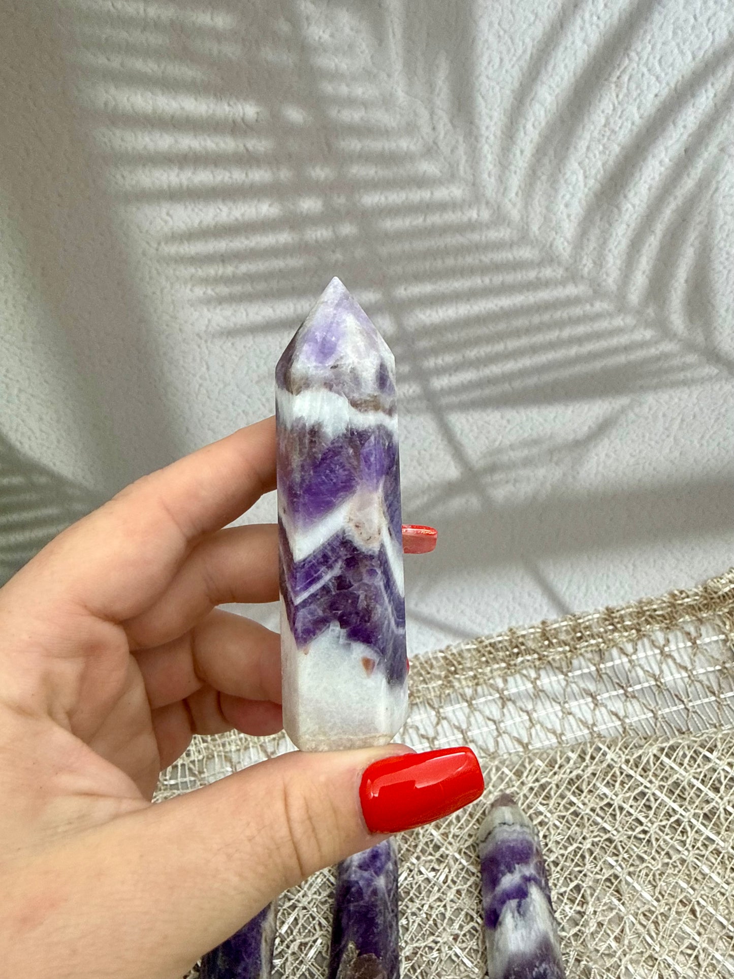 Chevron Amethyst Turm - Hell/Dunkel