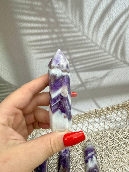 Chevron Amethyst Turm - Hell/Dunkel