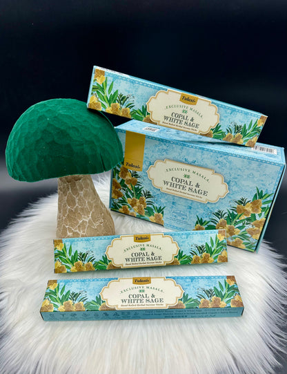 Copal & Weißer Salbei Räucherstäbchen