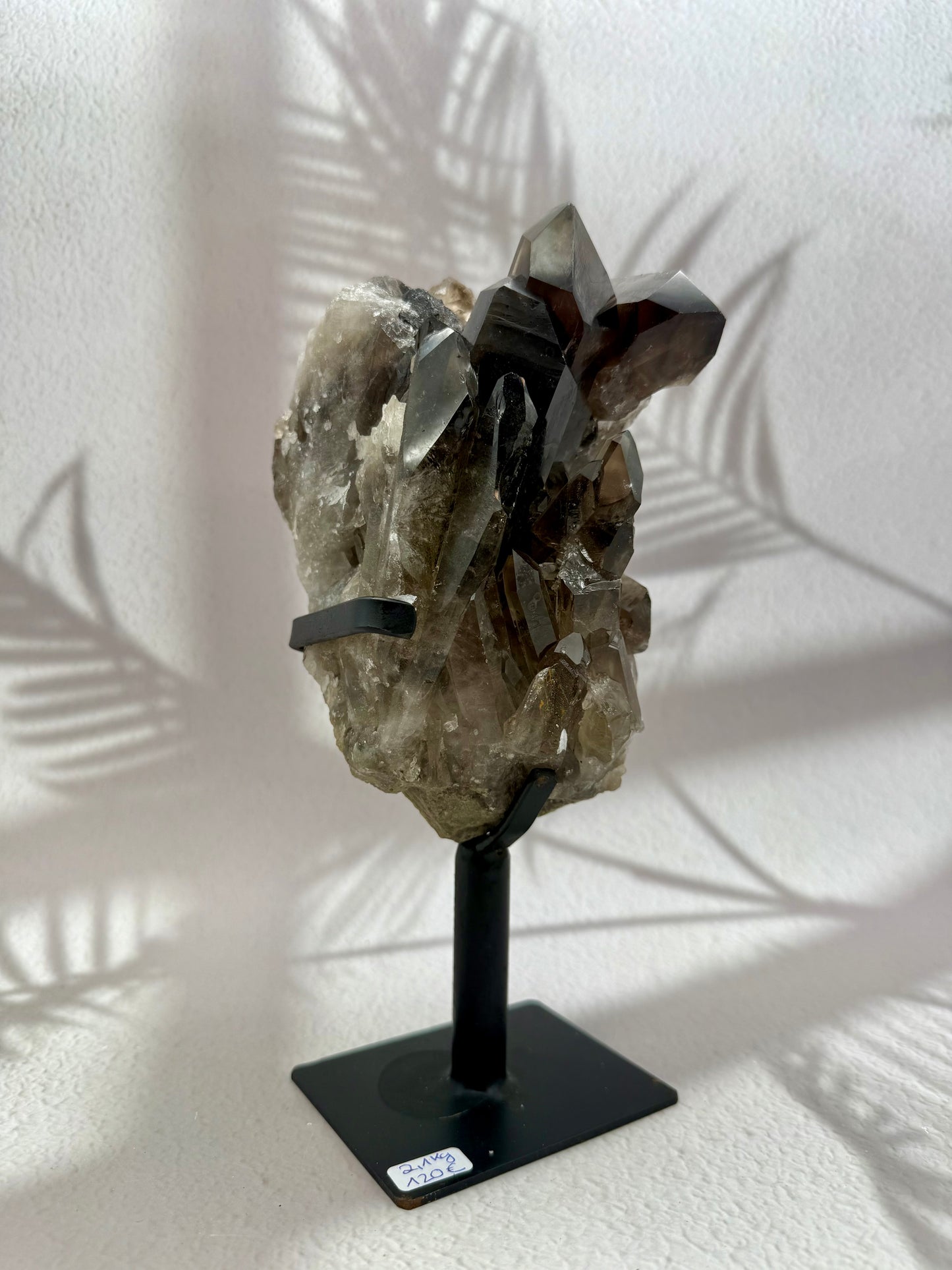 Rauchquarz auf Ständer 4