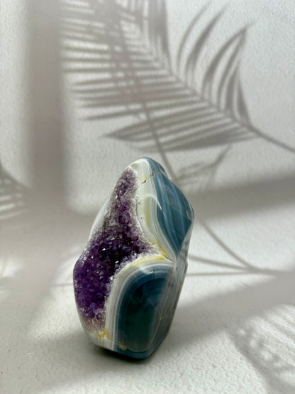 Amethyst/ Achat Freiform