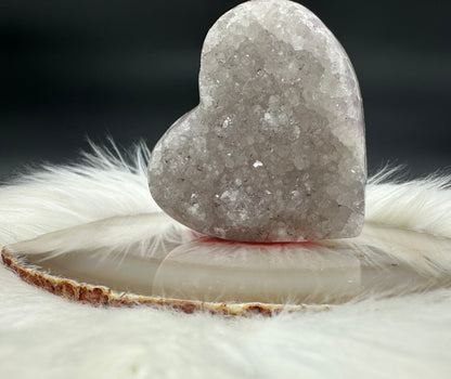 Amethyst Herzdruse