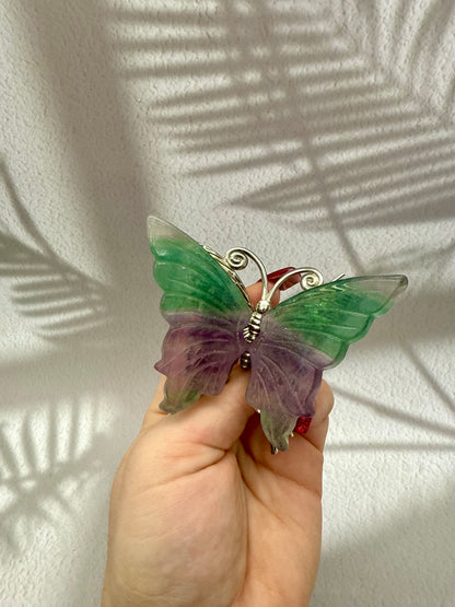 Fluorit Schmetterling