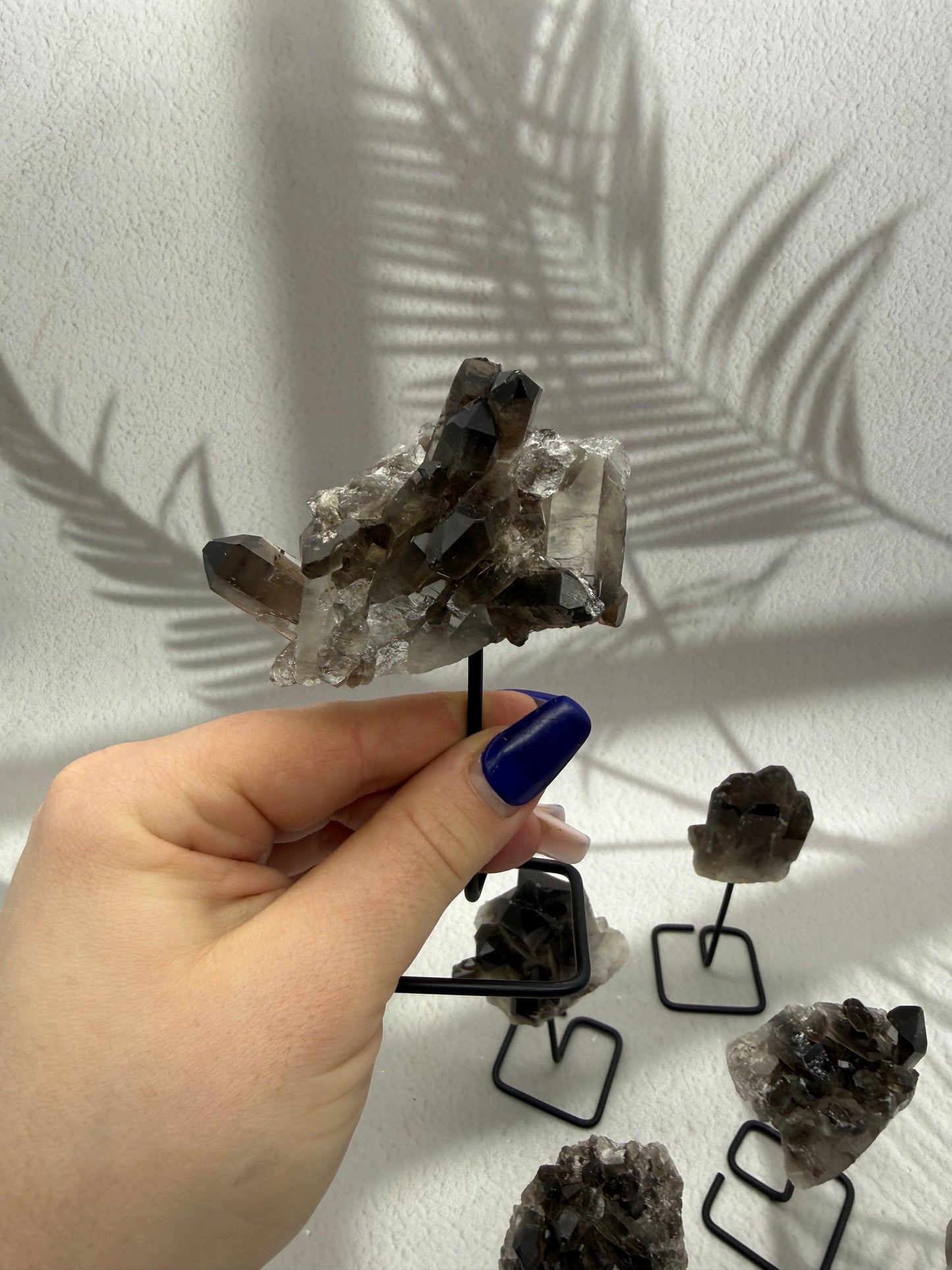 Rauchquarz mini auf Ständer