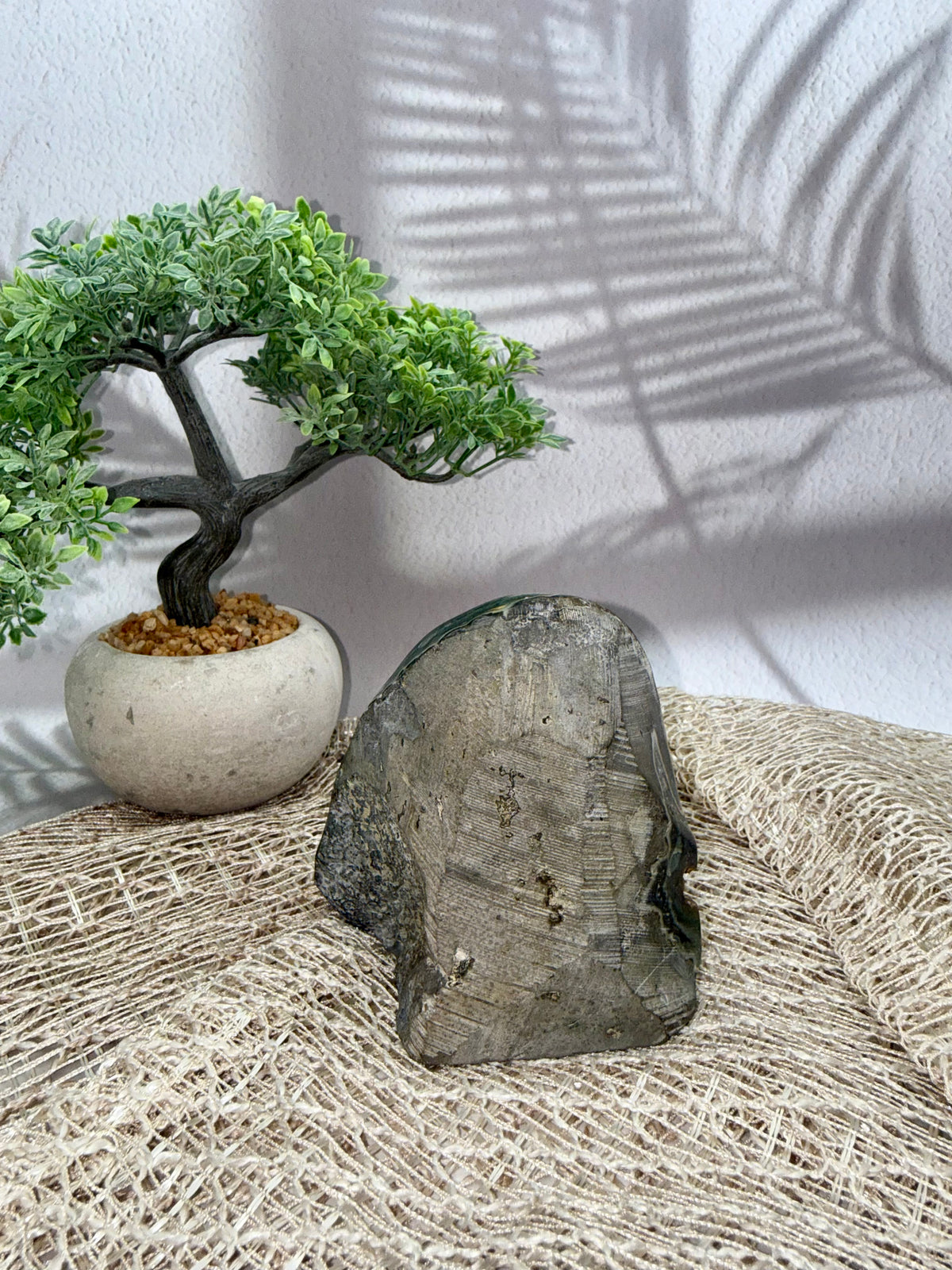 Amethyst Druse - Grau/lila III
