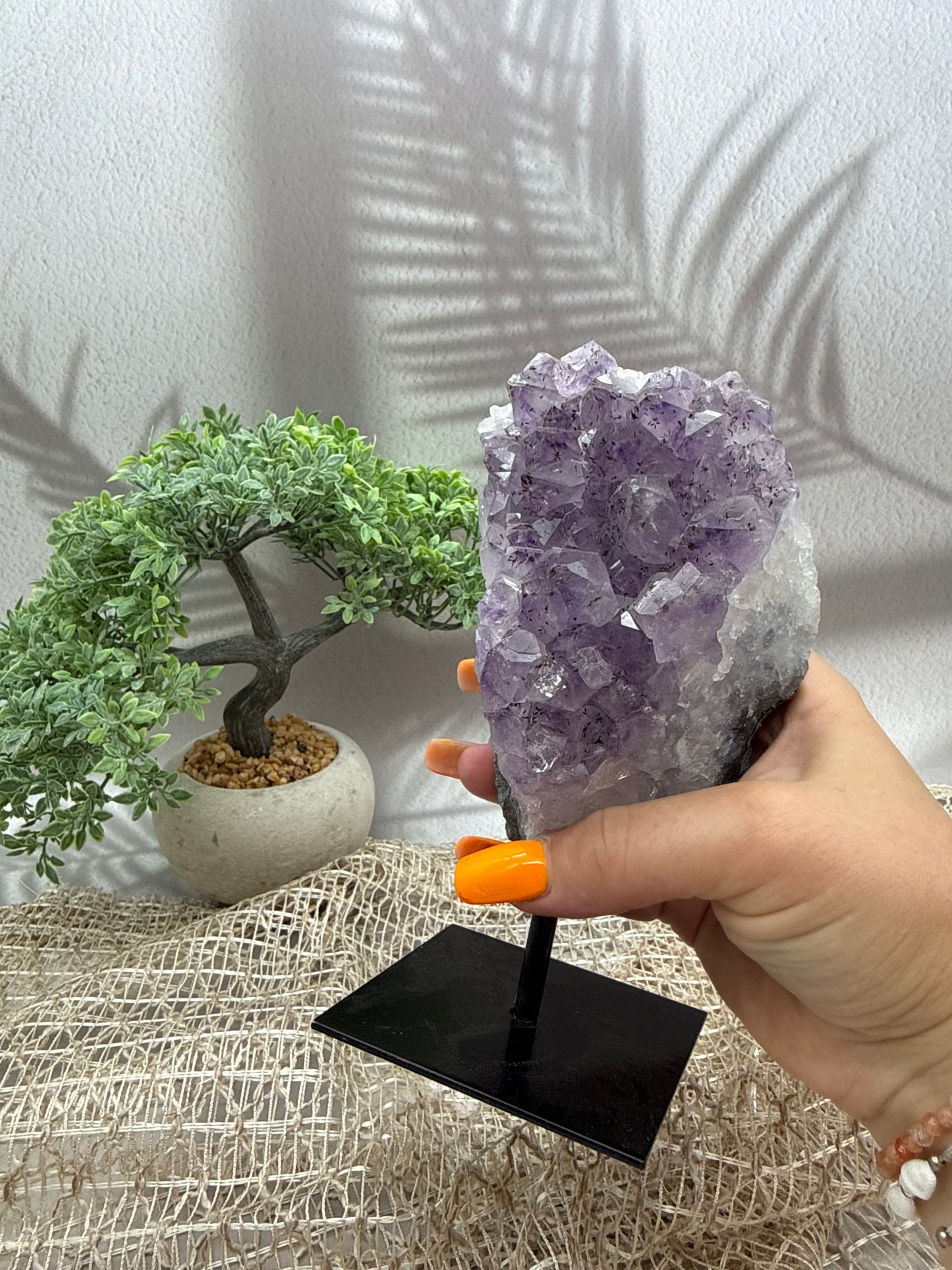 Amethyst auf Ständer - 4