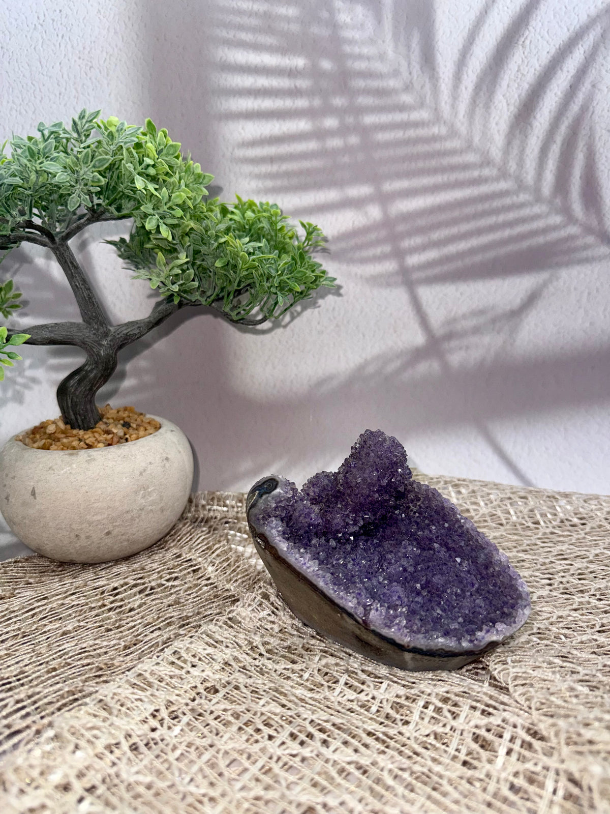 Amethyst Druse - lila