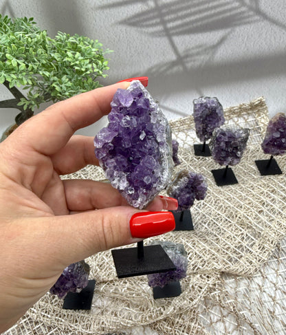 Amethyst mini auf Ständer - Mystery