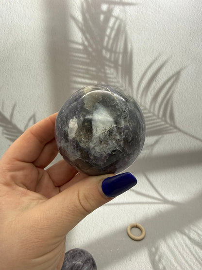 Lepidolith Kugel 1-4