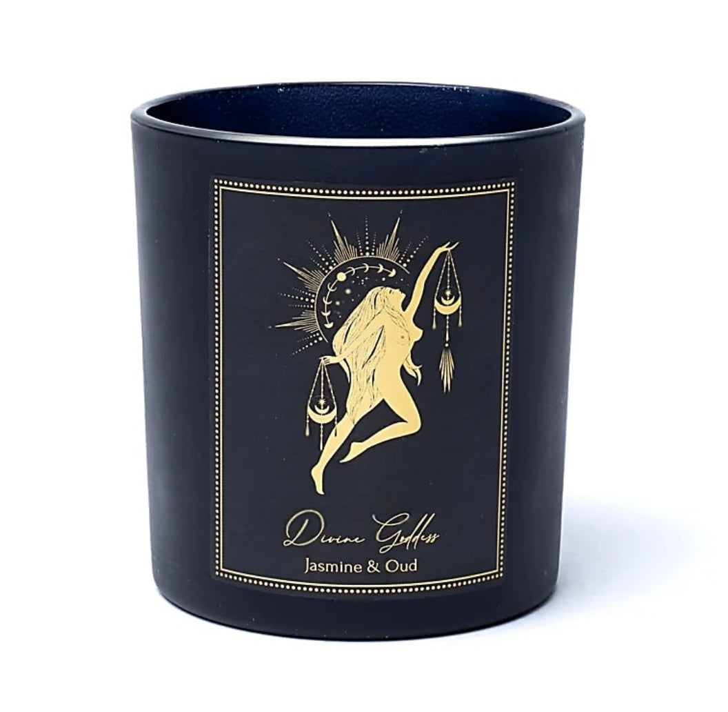 Manifestationskerze Göttliche Göttin - Xinji Jade