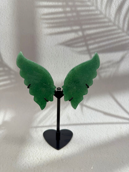 Küssende Gesichter auf Ständer