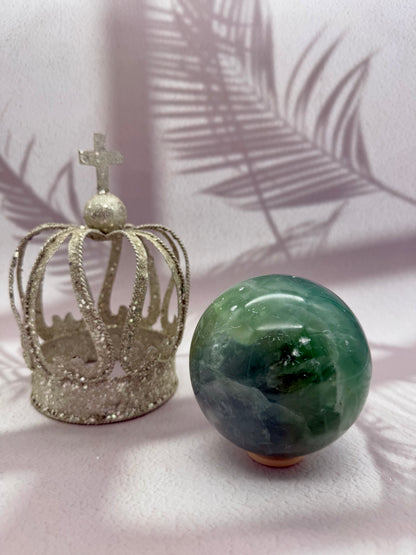 Fluorit Kugel - groß | B-Ware