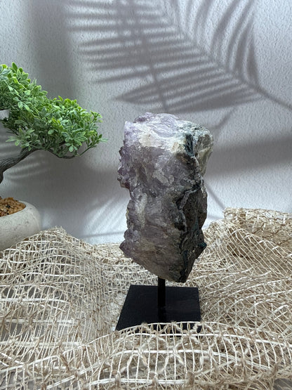 Amethyst mit Calcit - I
