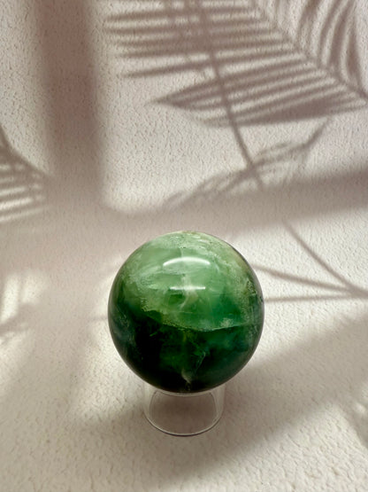 Regenbogen Fluorit Kugel