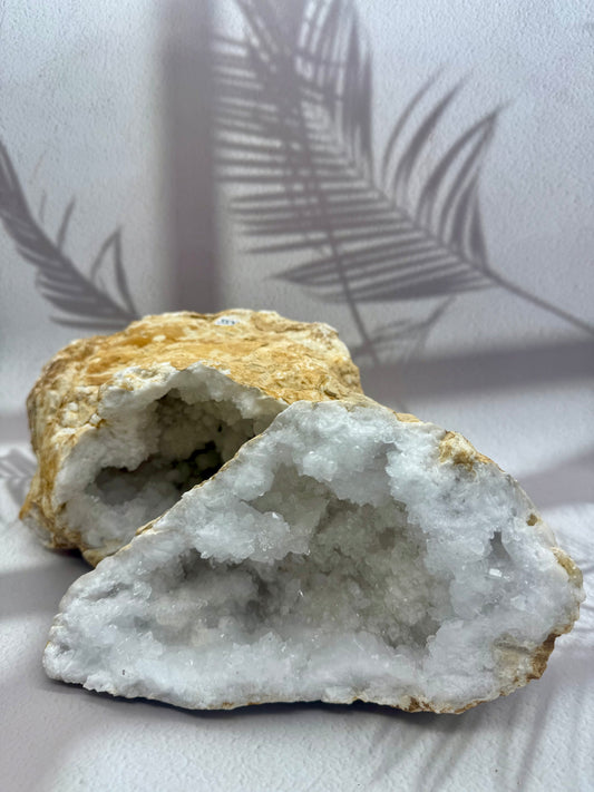 Quarz Geoden Paar XXXL