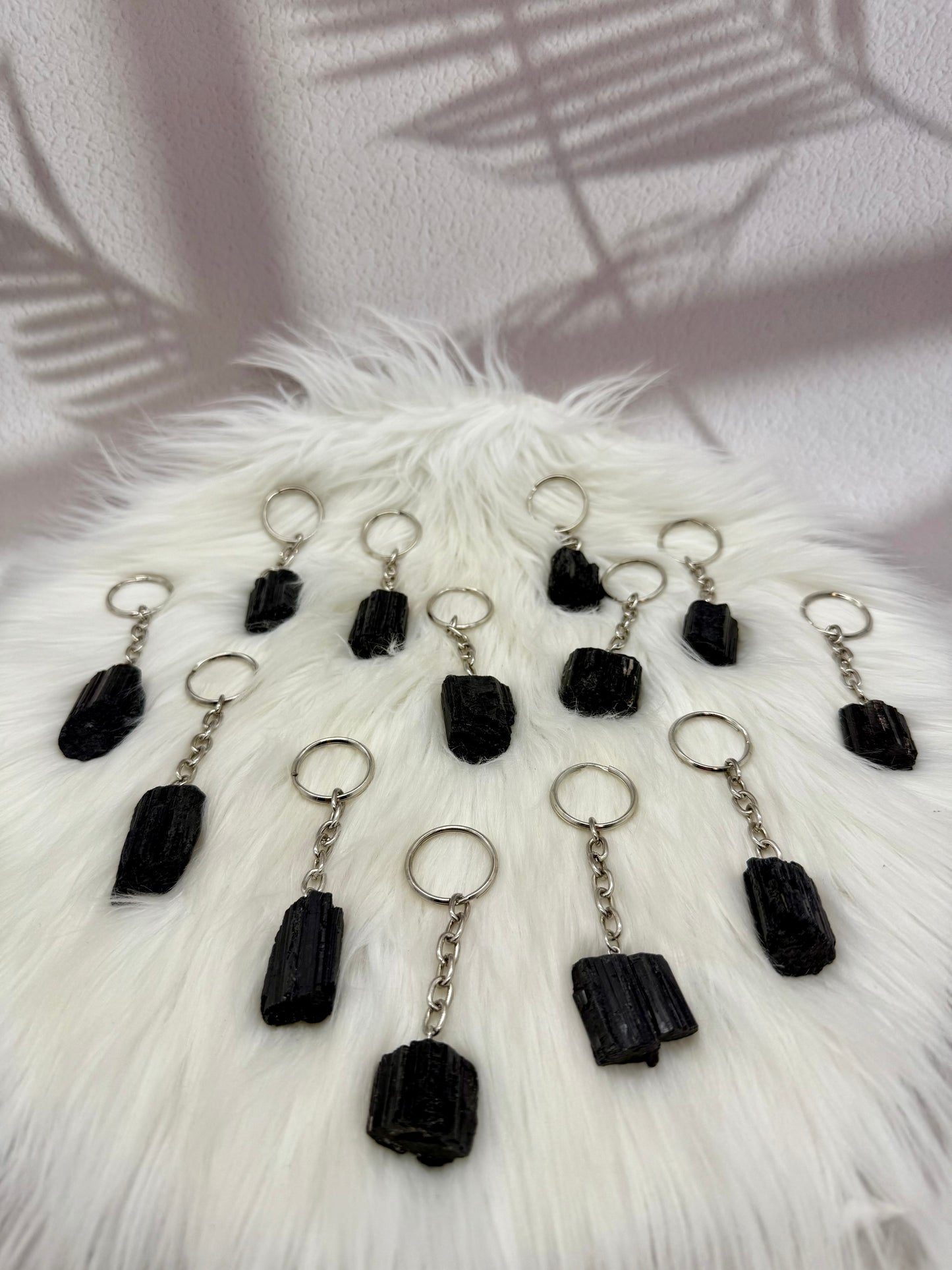 Schwarzer Turmalin Anhänger roh