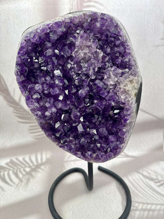 Sibirischer Amethyst auf Ständer - 11kg