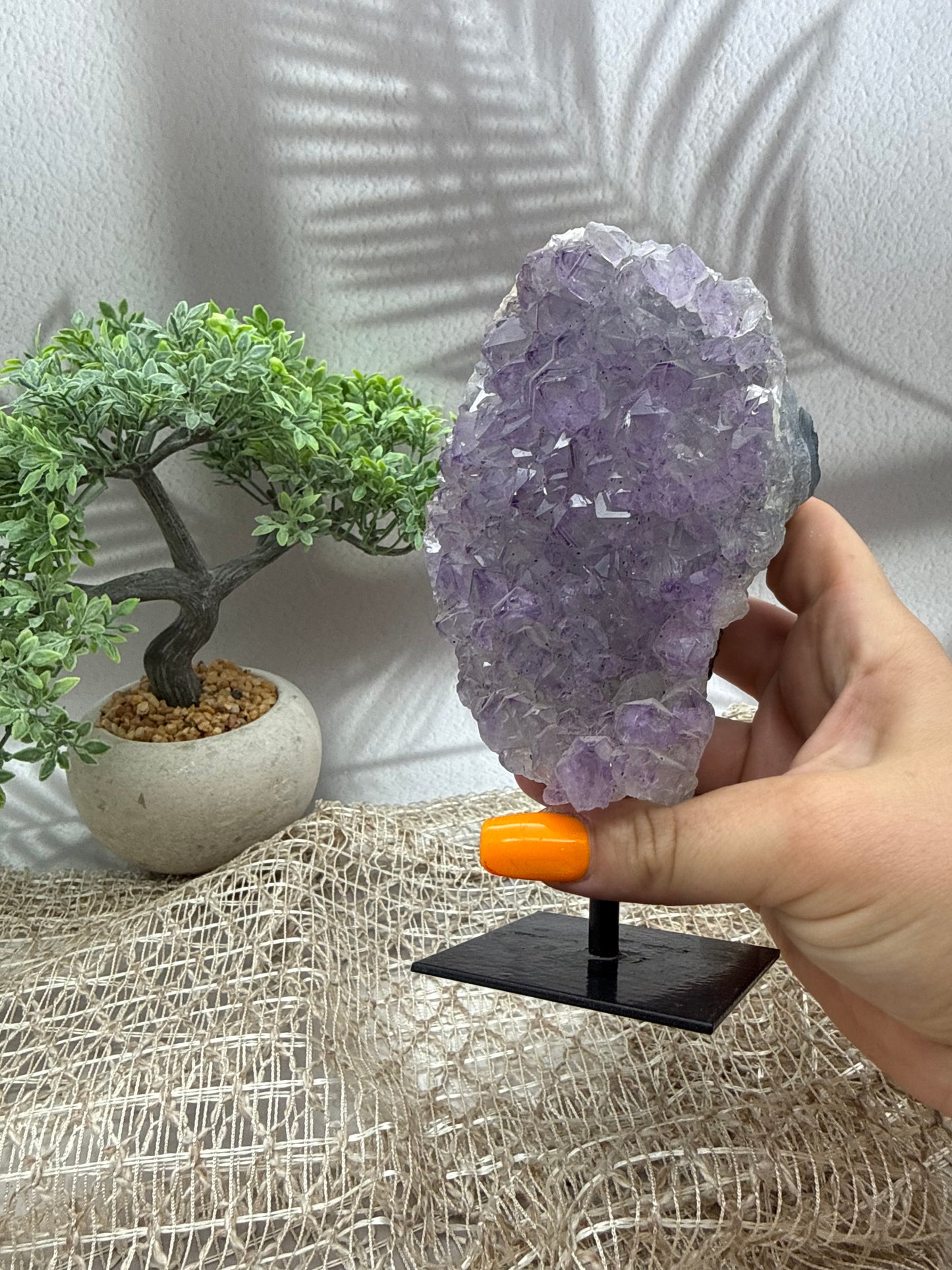 Amethyst auf Ständer - 5