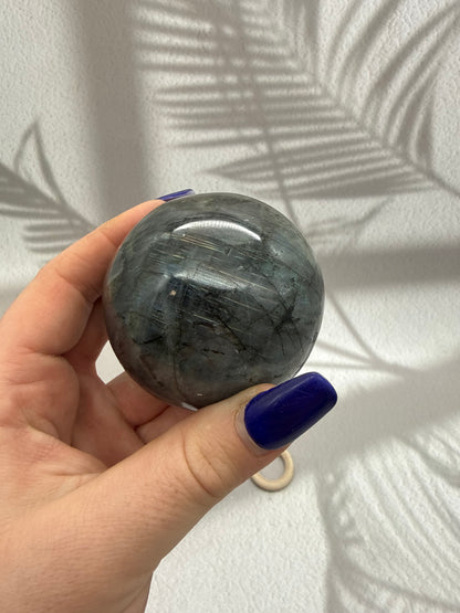 Labradorit Kugel 1-2