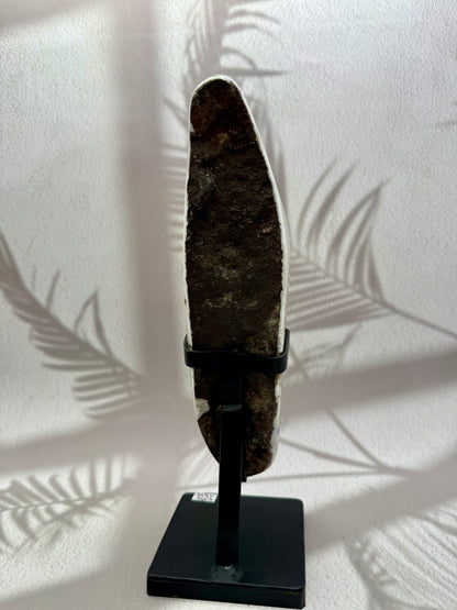 Gebrannter Citrin auf Ständer AAA