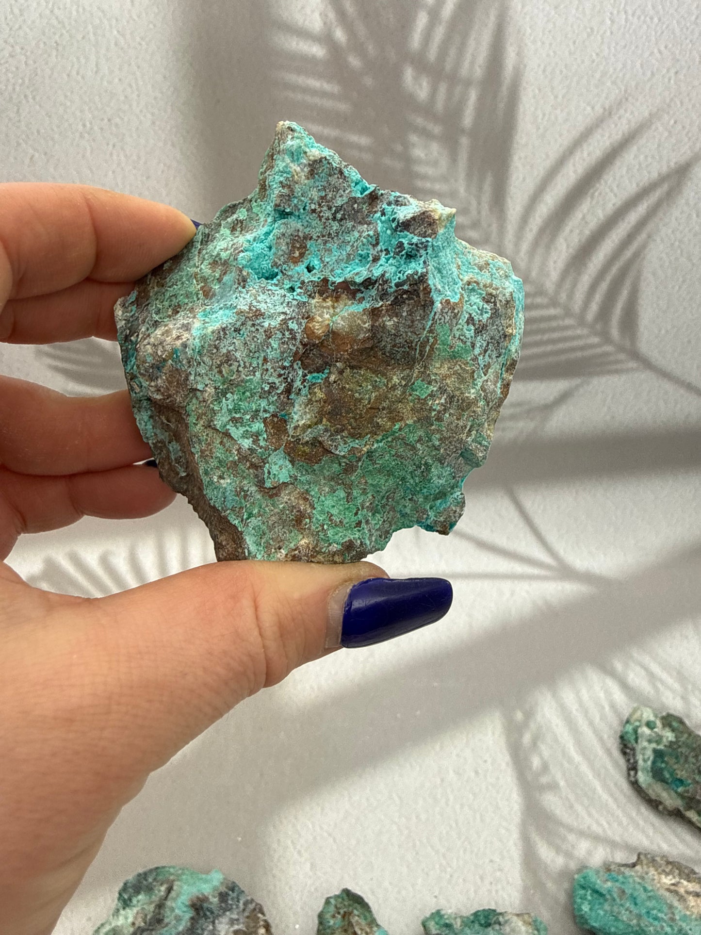 Chrysokoll Rohstücke Rarität