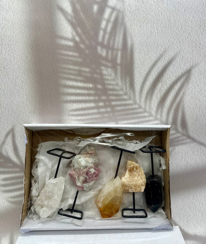 Mineralien-Set 7.
