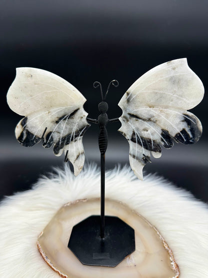 Turmalinquarz Schmetterling - Druzy