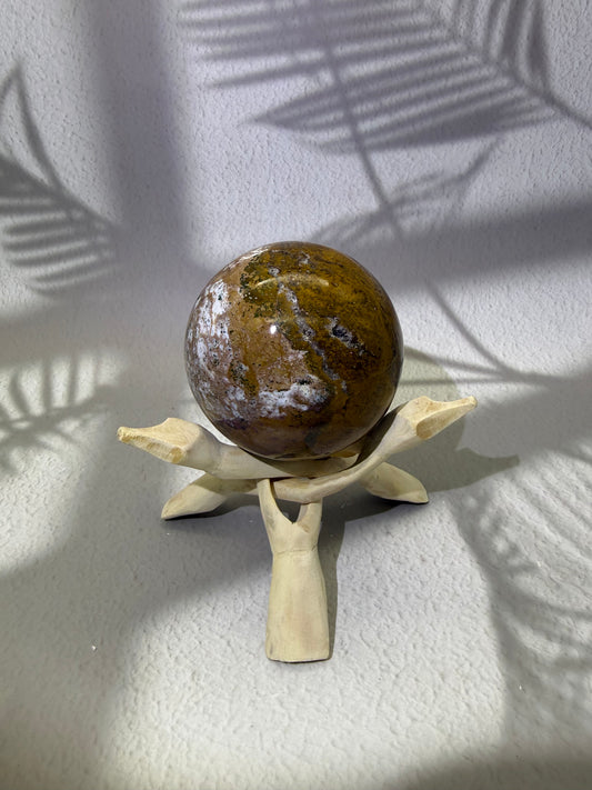 Ocean Jaspis Kugel groß