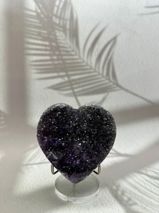 Amethyst Herz - groß
