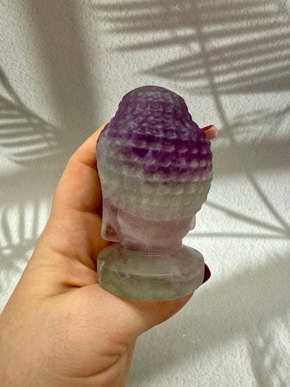 Fluorit Buddha