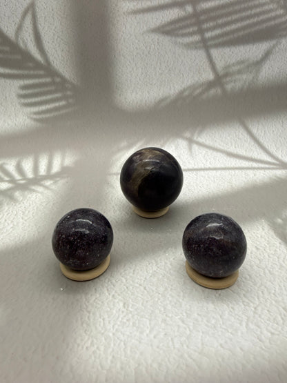 Lepidolith Kugeln 1-3