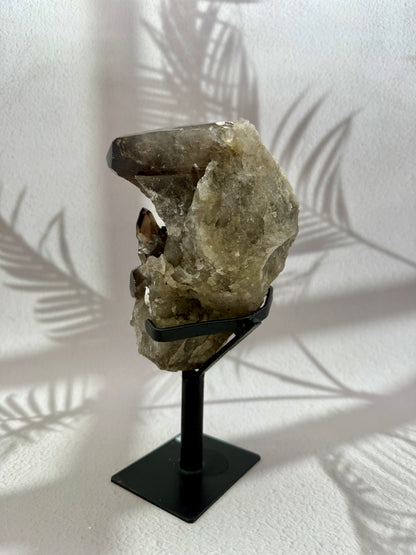 Rauchquarz auf Ständer 4