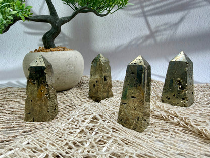 Pyrit / Katzengold Türme