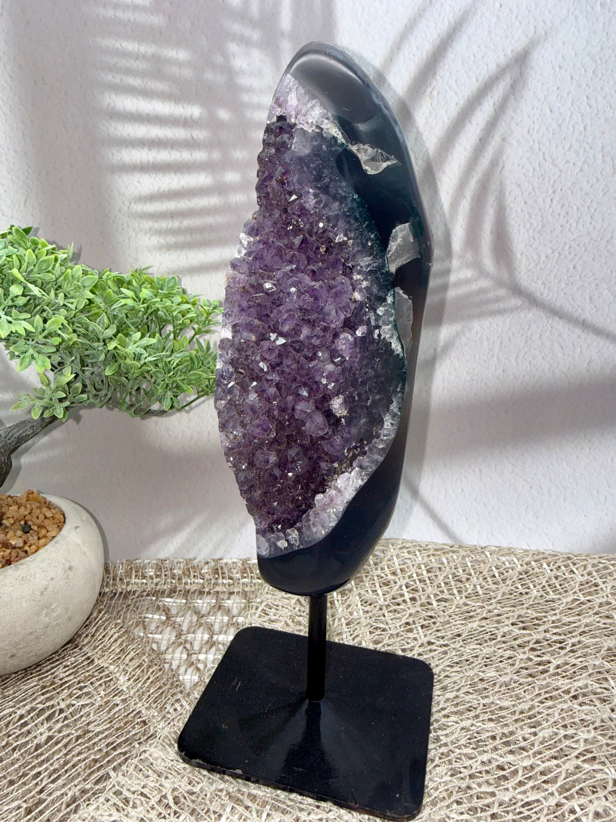 Amethyst x Achat auf Ständer
