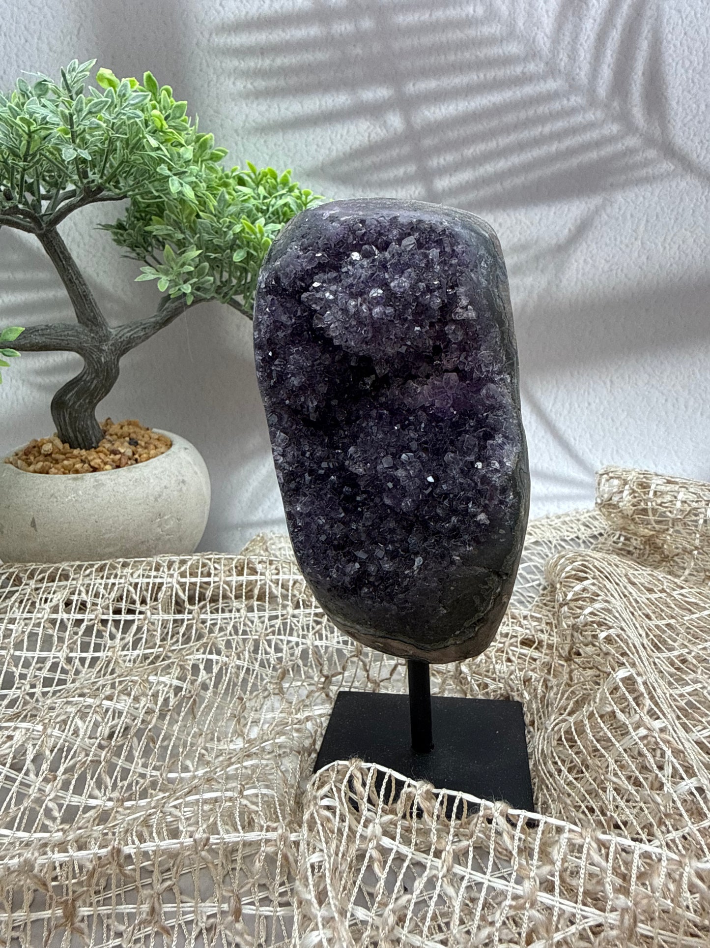 Sibirischer Amethyst auf Ständer - 2